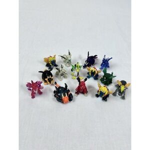 Lot Of Mini 1" Dragons Action Figures x14 Dragamonz Spin Master